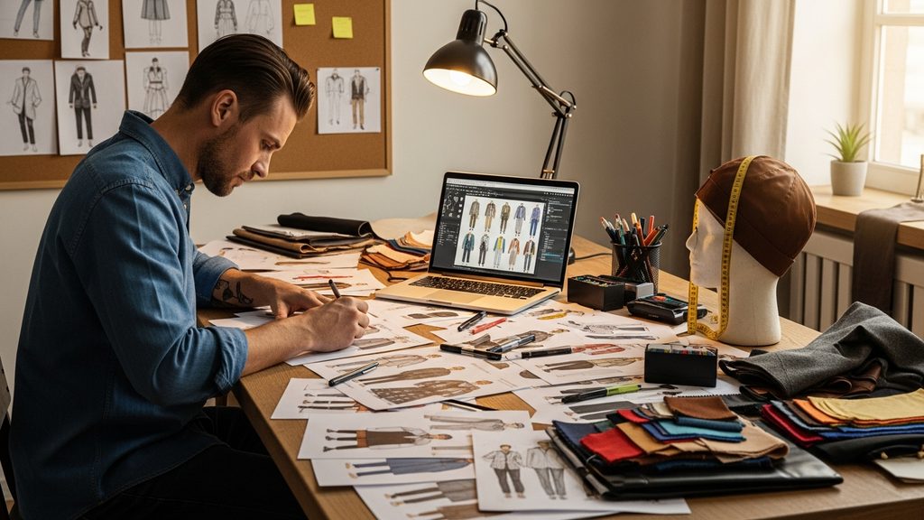 Andi working on the Stylevara Protocol